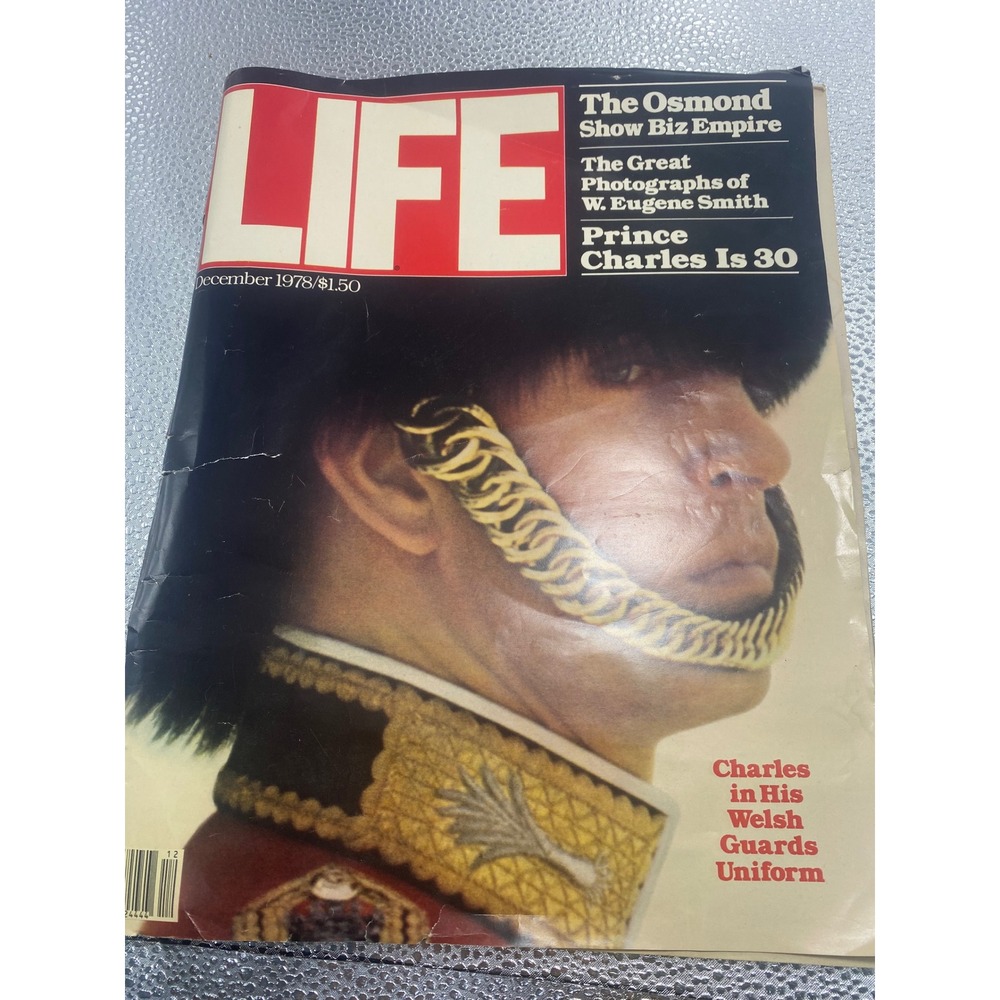 Vintage LIFE Magazine December 1978 Prince Charles 30th Birthday Osmonds Smith